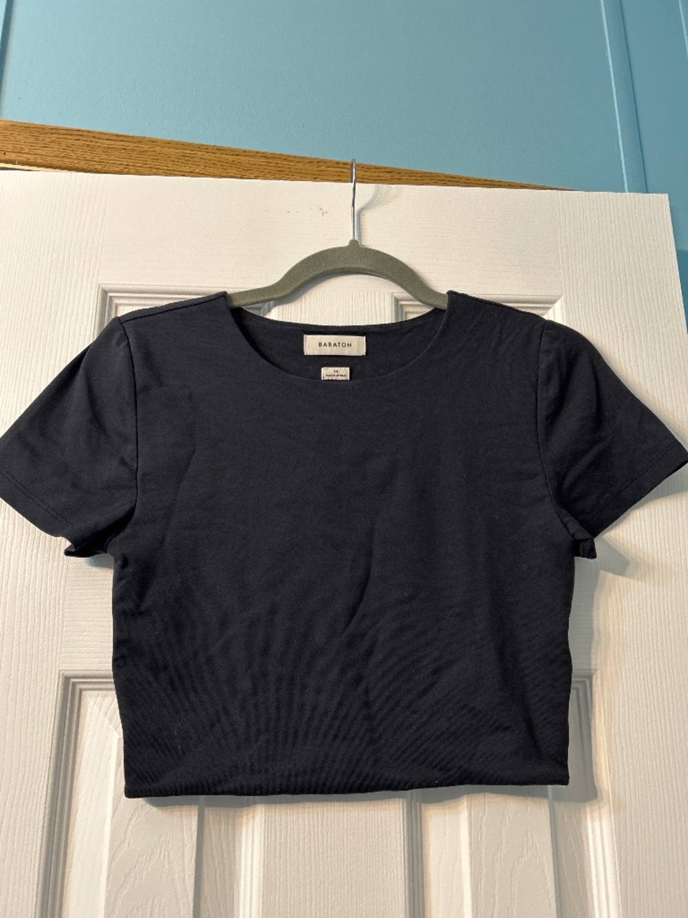 Babaton crop shirt M